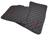 Leather Floor Mats for Porsche Panamera (2009-2016) - AutoWin