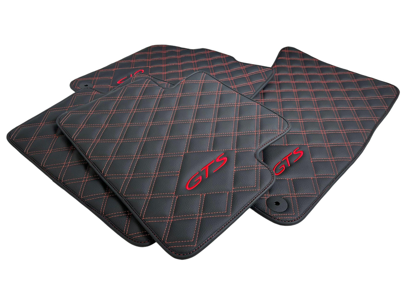 Leather Floor Mats for Porsche Panamera (2009-2016) - AutoWin