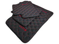 Leather Floor Mats for Porsche Panamera (2009-2016) - AutoWin