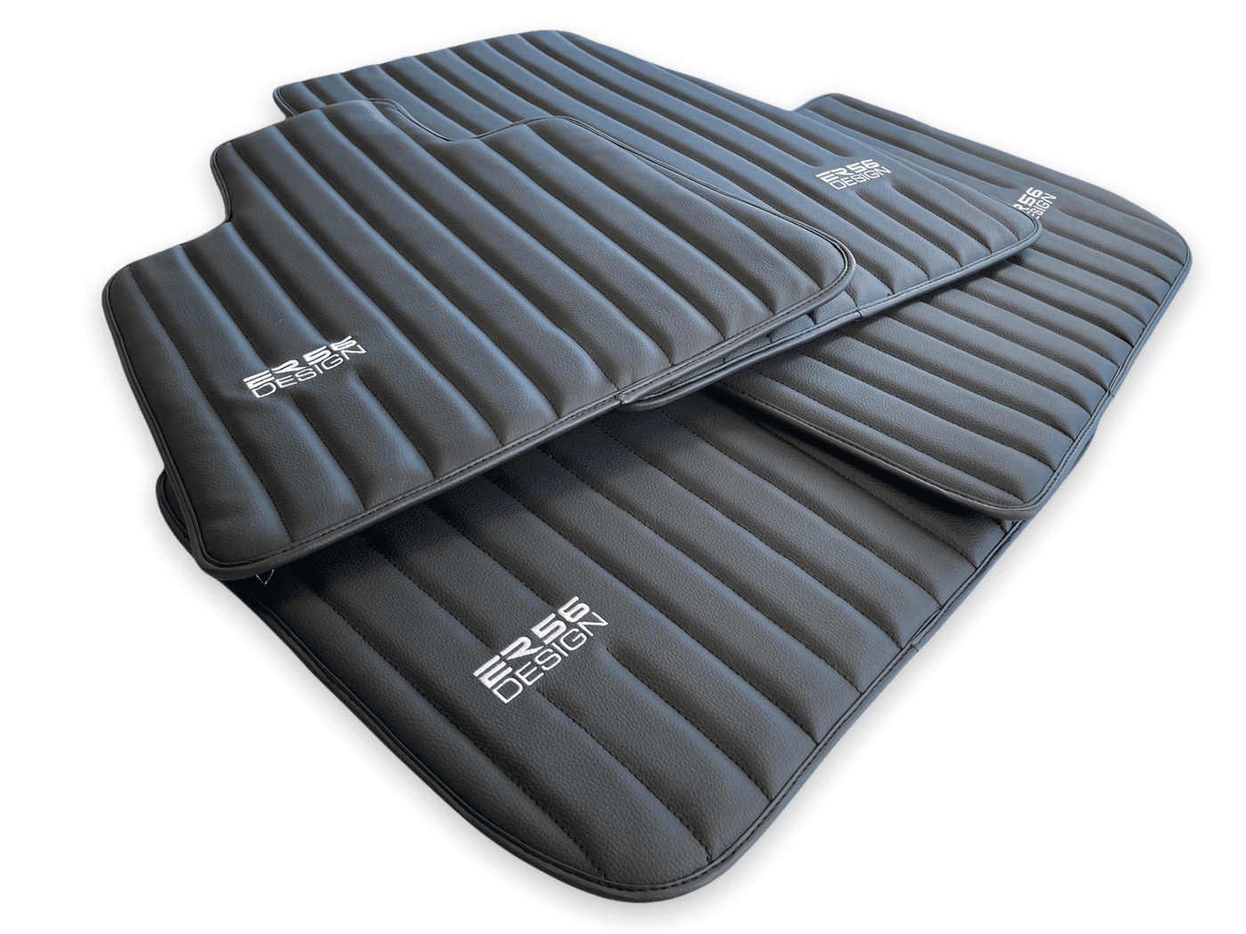 Leather Floor Mats For Rolls Royce Ghost Series II (2021-2024) ER56 Design Brand - AutoWin