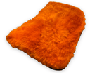 Orange Sheepskin Floor Mats For Rolls Royce Dawn Rr6 2016-2023 Er56 Design Brand - AutoWin