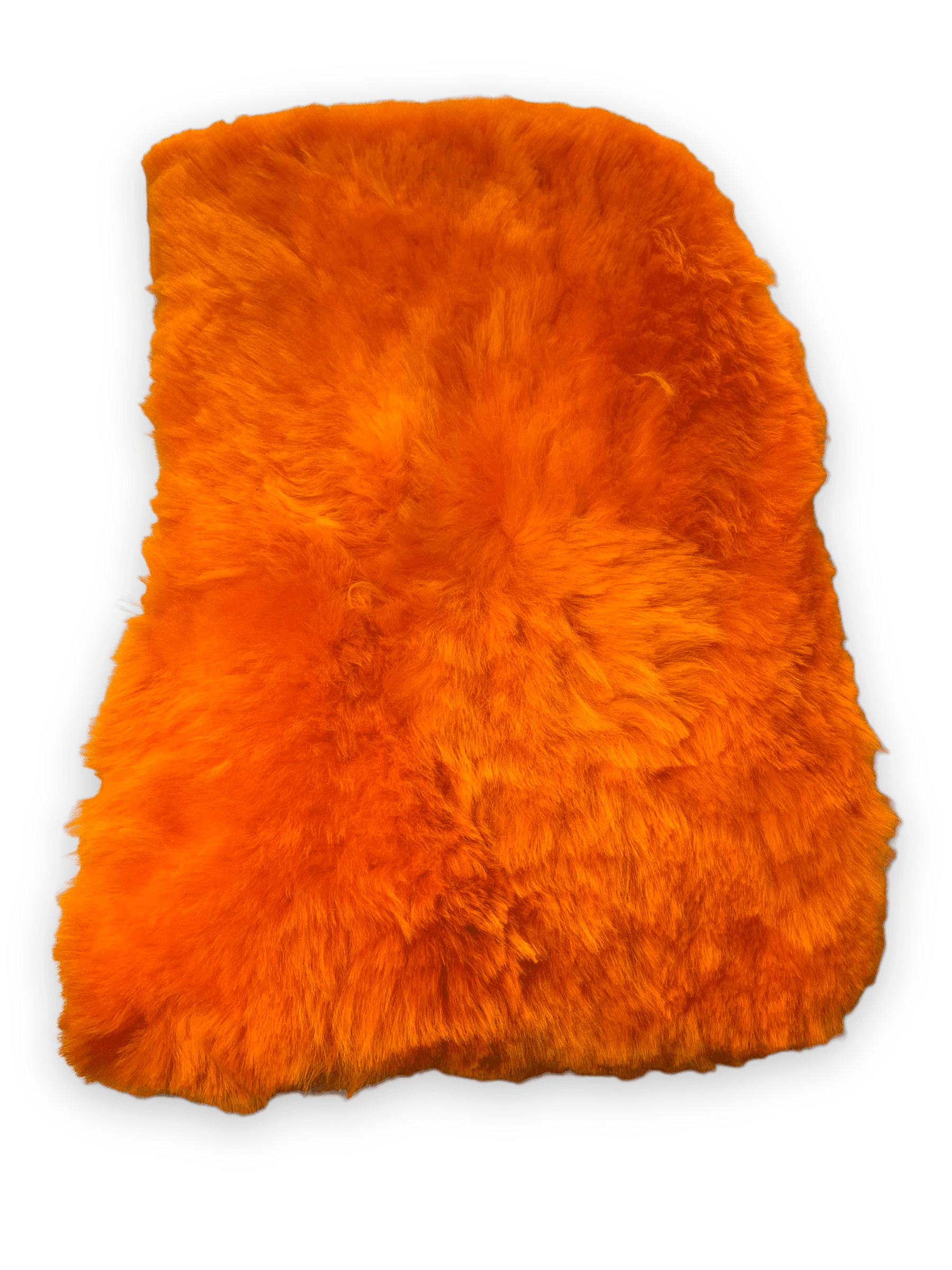 Orange Sheepskin Floor Mats For Rolls Royce Dawn Rr6 2016-2023 Er56 Design Brand - AutoWin