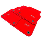 Red Floor Mats for A4 - B9 Avant (2019-2023) | ER56 Design - AutoWin