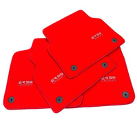 Red Floor Mats for Audi A4 - B5 Facelift Sedan (1999-2001) | ER56 Design - AutoWin