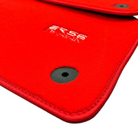 Red Floor Mats for Audi A5 - F53 Coupe (2016-2020) | ER56 Design - AutoWin
