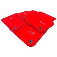 Red Floor Mats for Audi A6 - C5 Sedan (1997-2002) | ER56 Design - AutoWin