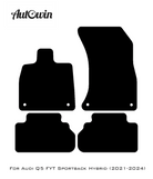 Red Floor Mats for Audi Q5 FYT Sportback Hybrid (2021-2024) | ER56 Design - AutoWin