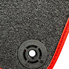 Red Floor Mats For Bentley Flying Spur (2013-2019) with Alcantara Leather - AutoWin
