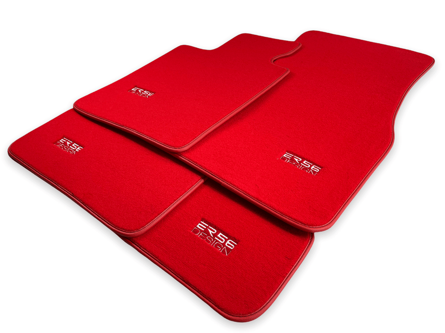 Red Floor Mats For BMW 6 Series F06 Gran Coupe - ER56 Design Brand - AutoWin