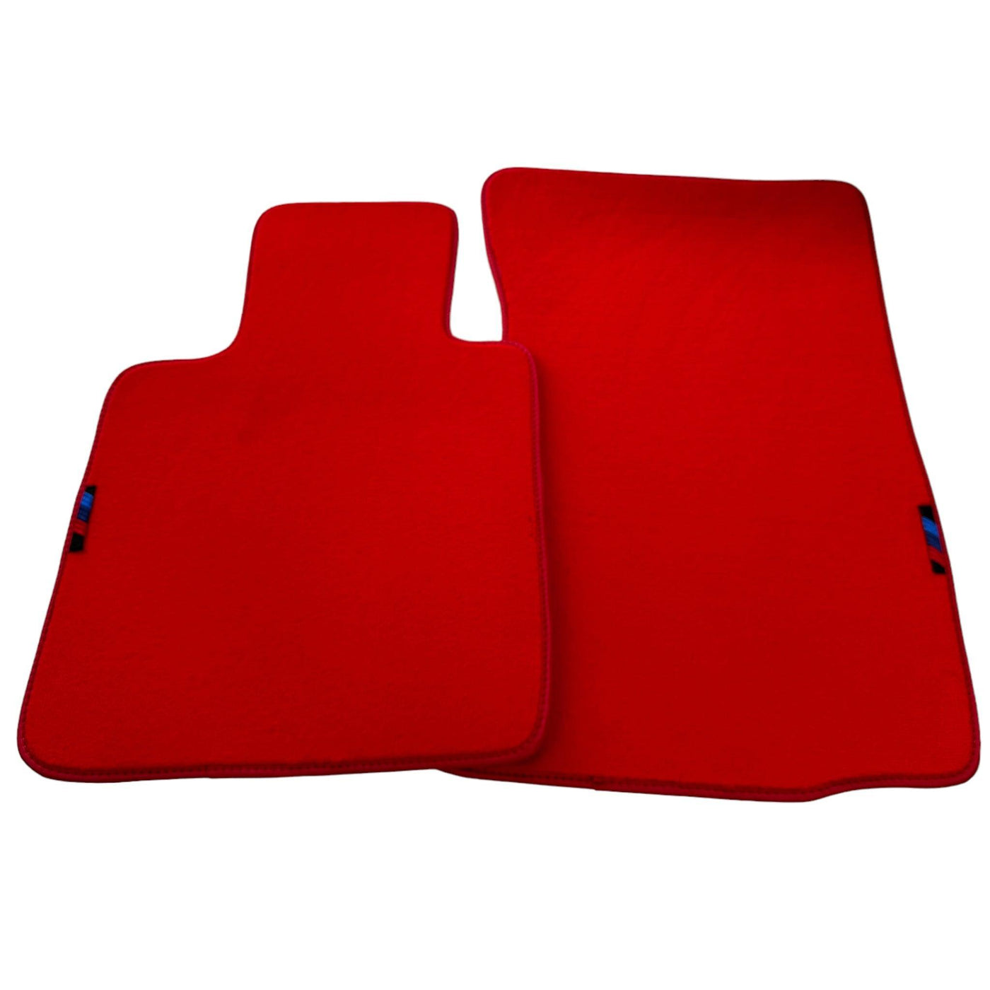 Red Floor Mats For BMW Z4 Series E85 Convertible (2003-2008) With M Package AutoWin Brand - AutoWin
