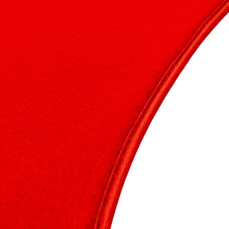 Red Floor Mats For Mercedes Benz CLA-Class X118 Shooting Brake (2019-2023) | Limited Edition - AutoWin