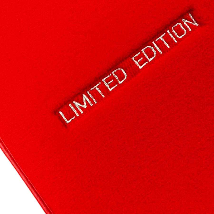Red Floor Mats For Mercedes Benz E-Class W214 Sedan (2023-2024) | Limited Edition - AutoWin