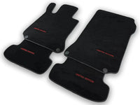 Red Floor Mats For Mercedes Benz GLE-Class W166 Allrounder (2015-2019) | Limited Edition - AutoWin