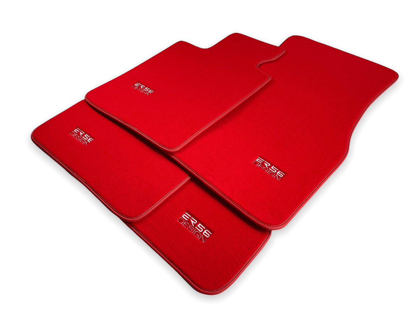Red Mats For BMW 3 Series G21 5-door Wagon - ER56 Design Brand - AutoWin