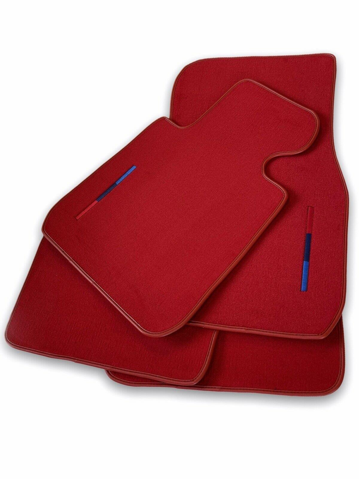 Red Mats For BMW M3 G80 With M Package - AutoWin