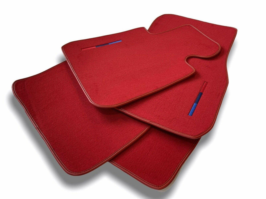 Red Mats For BMW M6 E64 Convertible With M Package - AutoWin