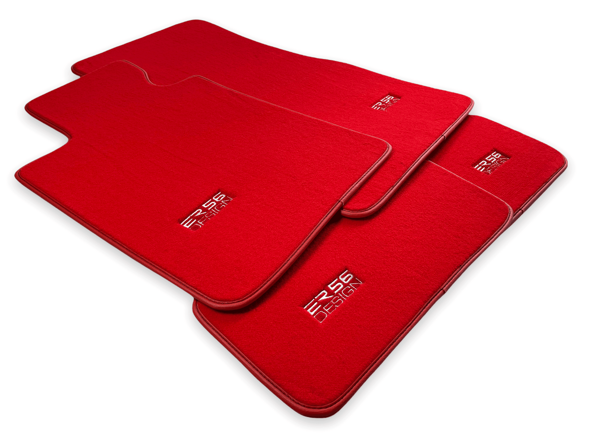 Red Mats For BMW M6 F13 Coupe - ER56 Design Brand - AutoWin