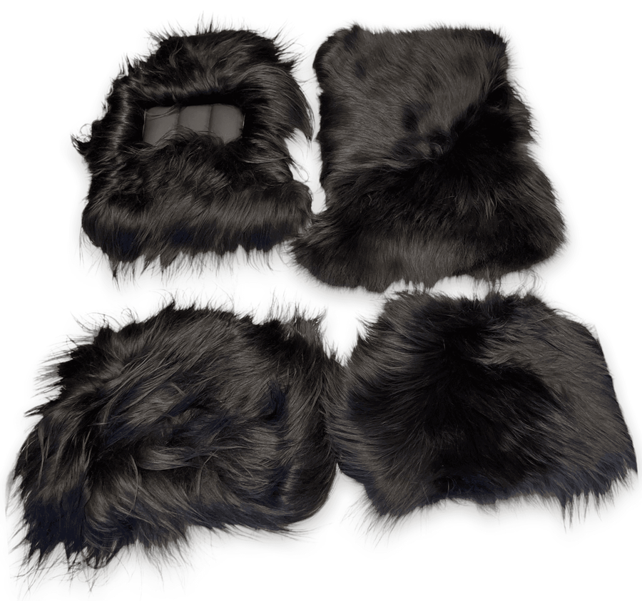Sheepskin Floor Mats For Rolls Royce Dawn Rr6 2016-2023 Er56 Design Brand - AutoWin