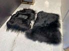 Sheepskin Floor Mats For Rolls Royce Ghost Series II (2021-2024) Er56 Design Brand - AutoWin