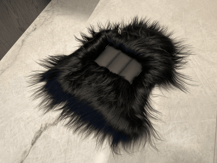Sheepskin Floor Mats For Rolls Royce Phantom VIII (2017-2024) ER56 Design Brand - AutoWin