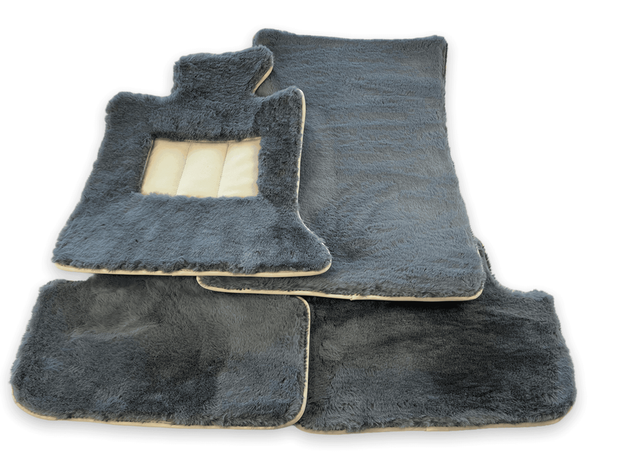 Sheepskin Floor Mats For Rolls Royce Phantom Drophead Coupe 2007–2016 Er56 Design Brand - AutoWin