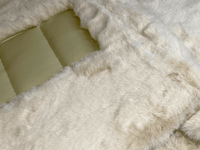 White Sheepskin Floor Mats For Bentley Continental GT (2003–2011) Er56 Design - AutoWin